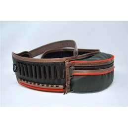 Cartuccera per carabina Cordura Dupont con marsupio 345