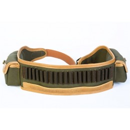 Cartuccera per carabina in canvas pesante 20 celle 530