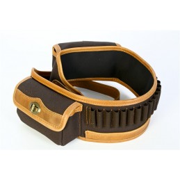 Cartuccera per carabina in canvas pesante 20 celle 530