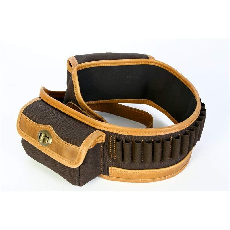 Cartuccera per carabina in canvas pesante 20 celle 530