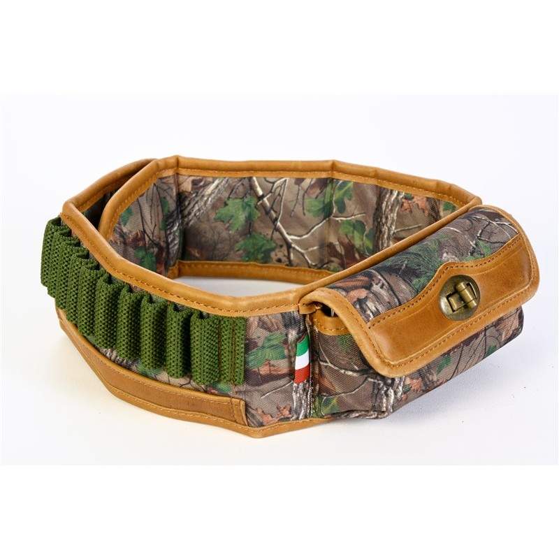 Cartuccera per carabina Woodland con tasca Cartuccera per carabina Woodland con tasca