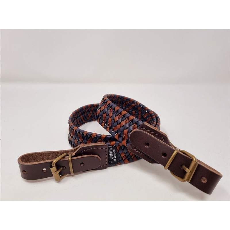 Cinghia per fucile in cuoio incrociato