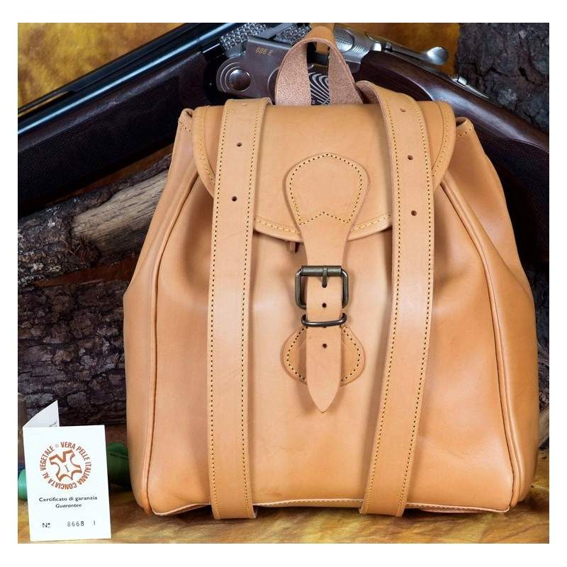 Zaino in vacchetta naturale Buffetteria Spadoni Zaino in vacchetta naturale Buffetteria Spadoni