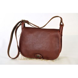 Carniere cuoio volanato