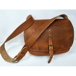 Borsa Carniere in pellame Old Style
