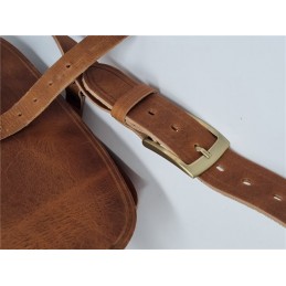 Borsa Carniere in pellame Old Style