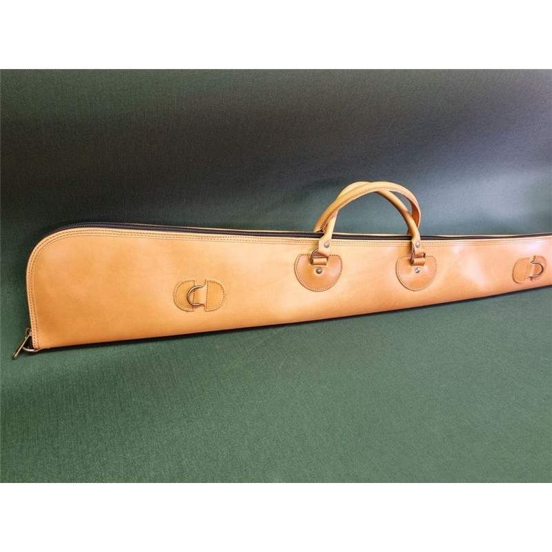 Fodero fucile in cuoio color cognac Fodero fucile in cuoio color cognac