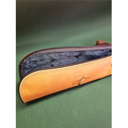 Fodero fucile in cuoio color cognac Fodero fucile in cuoio color cognac