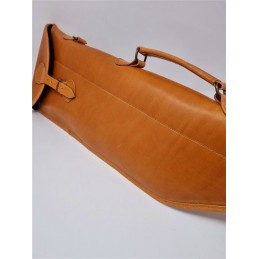 Fodero cuoio cognac per fucile smontato