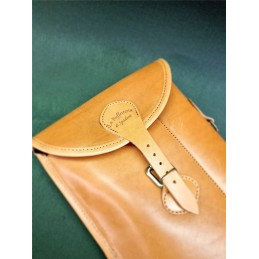 Fodero cuoio cognac per fucile smontato