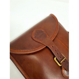 Fodero cuoio cognac per fucile smontato Fodero cuoio cognac per fucile smontato