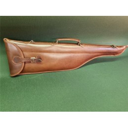 Fodero cuoio cognac per fucile smontato