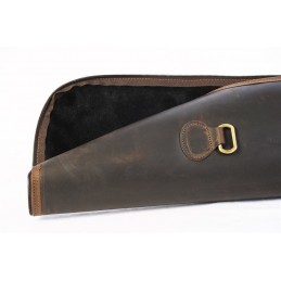 Fodero per carabina in cuoio effetto vintage