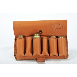 Giberna carabina 12 celle cuoio