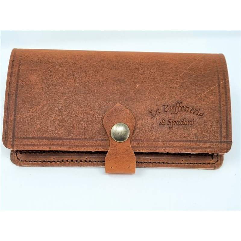 Giberna per carabina in pellame Old Style 8 celle Giberna per carabina in pellame Old Style 8 celle