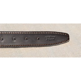 Cintura in cuoio Brown mm 35