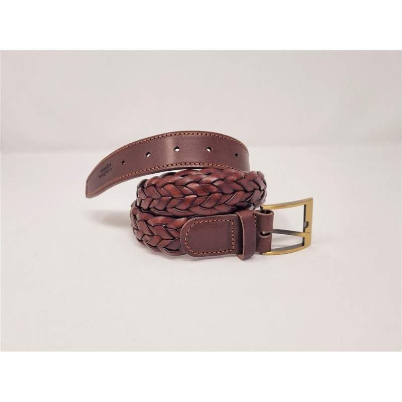 Cintura pantalone cuoio intrecciato 7 capi