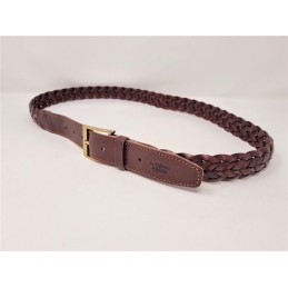 Cintura pantalone cuoio intrecciato 7 capi