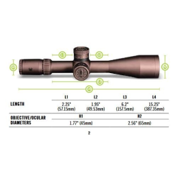 Razor Gen III 6-36x56 FFP EBR-7D MRAD