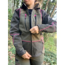 Giacca da donna Blatex in tessuto softshell