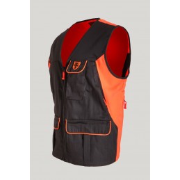 Gilet RS Hunting LV740 in misto cotone arancio