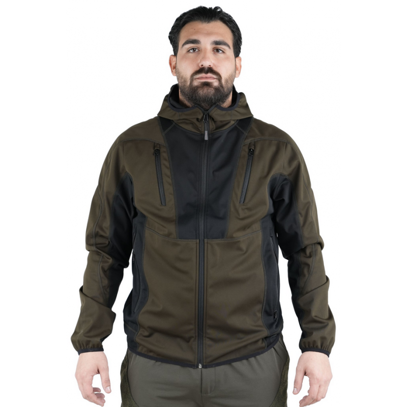 Giacca Caccia Microshell Masseria Zip Lunga 63 Giacca Caccia Microshell Masseria Zip Lunga 63