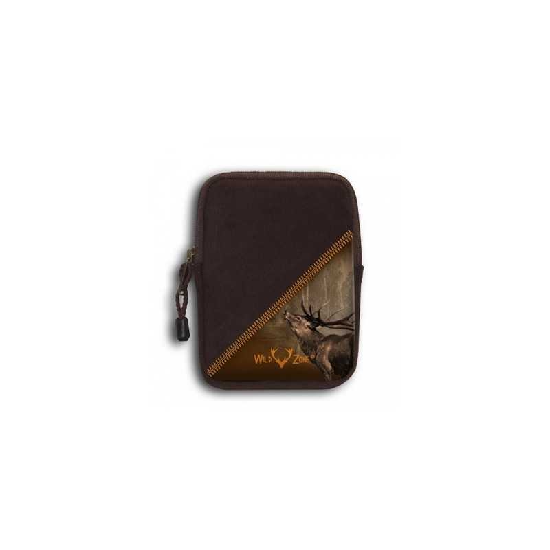 Giberna porta cartucce carabina 10 celle cervo Giberna porta cartucce carabina 10 celle cervo