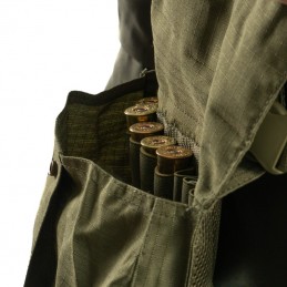 Trisacca RA verde con inserti arancio RA Trisacca RA verde con inserti arancio RA