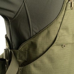 Trisacca RA verde con inserti arancio RA Trisacca RA verde con inserti arancio RA