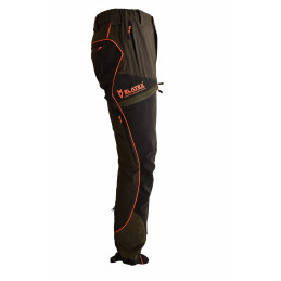 Pantalone elasticizzato Blatex 83.1 con ghetta Verde Arancio