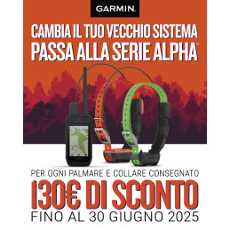 PROMO ROTTAMAZIONE GARMIN Palmare Alpha 300i K