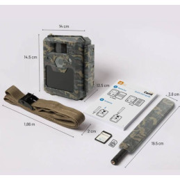 Fototrappola 4G/LTE ICU CLOM Cam6 – SD inclusa Fototrappola 4G/LTE ICU CLOM Cam6 – SD inclusa