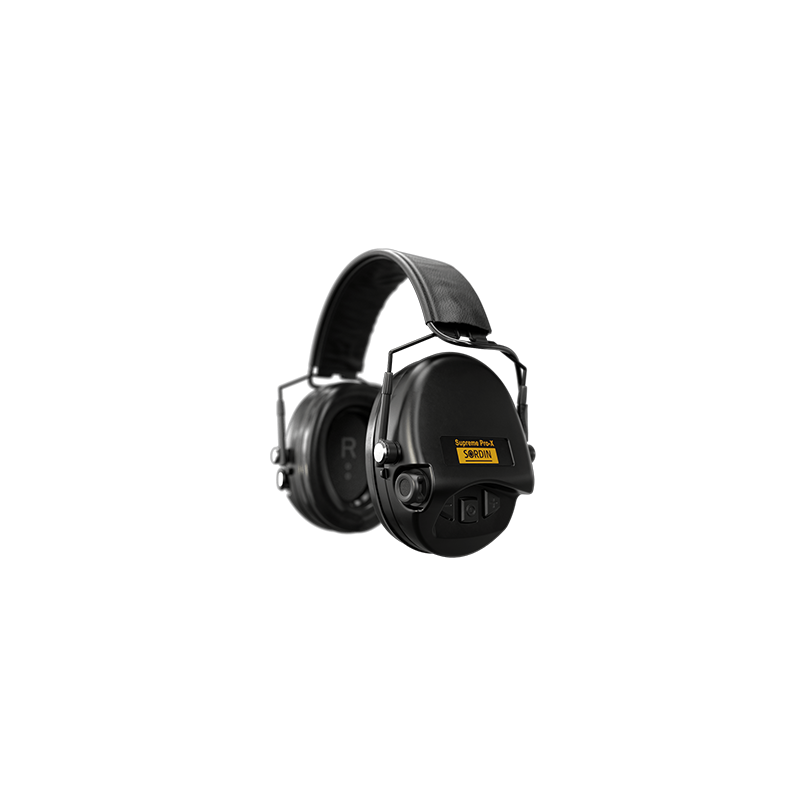 Cuffia amplificata antirumore MSA Sordin Supreme Pro X SFA SLIM