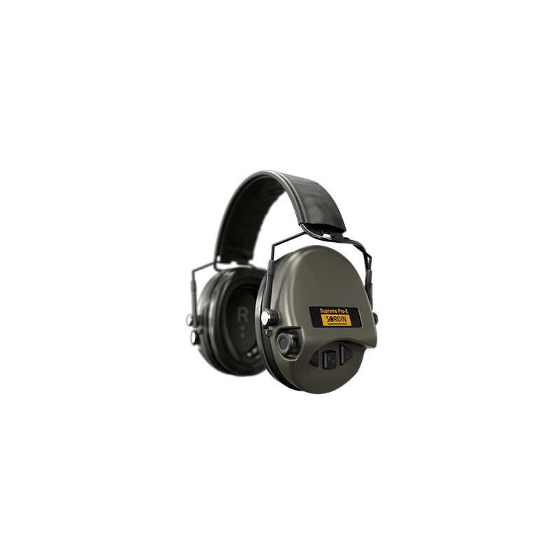 Cuffia amplificata antirumore MSA Sordin Supreme Pro X SFA SLIM