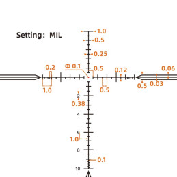 Ottica Vector Tauron GENII FFP 3-18X50