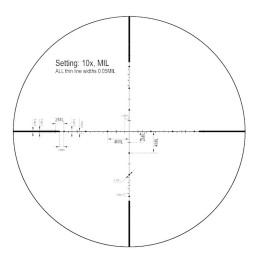 Ottica Vector VICTOPTICS S4 SFP 6-24X50