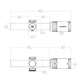 Ottica Vector CONSTANTINE FFP VCO MIL