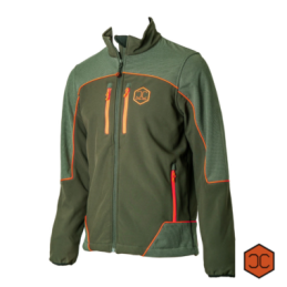 Giacca Capone Caccia Softshell arancio HV