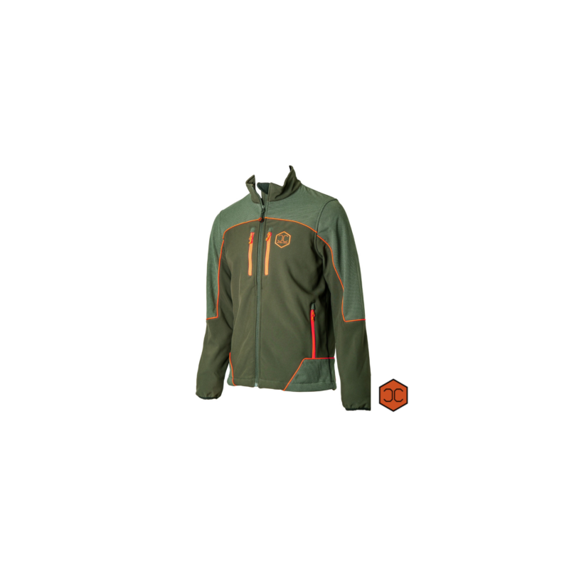 Giacca Capone Caccia Softshell arancio HV Giacca Capone Caccia Softshell arancio HV