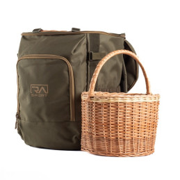 ZAINO FUNGHI CON DOPPIO CESTO IN VIMINI RA