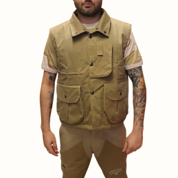 Gilet Quinta Regina Woodcock in cotone cerato antispine