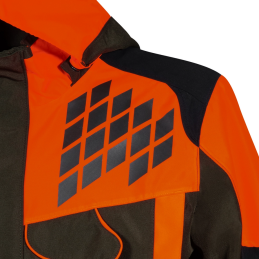 Giacca Cofra Renk arancio fluo