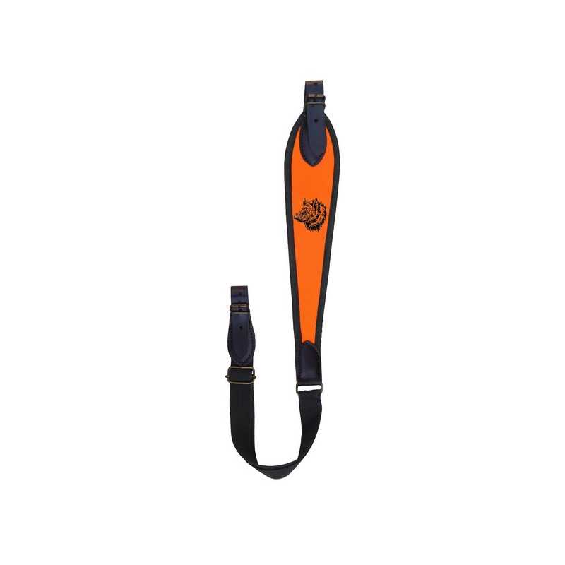 Cinghia per carabina SAG con testa di cinghiale