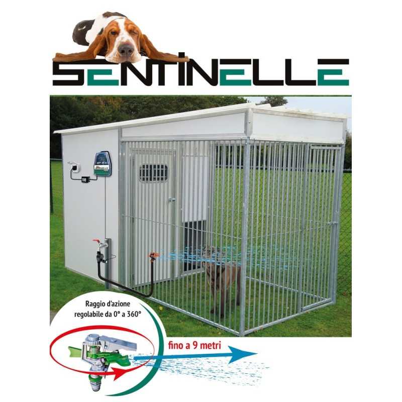 Anti abbaio ad acqua per canili - Sentinelle batteria