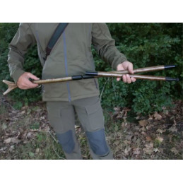 Alpenstock smontabile in tre pezzi