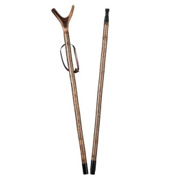 Alpenstock smontabile in due pezzi rustico