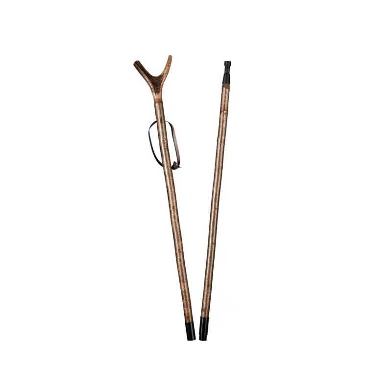 Alpenstock smontabile in due pezzi rustico