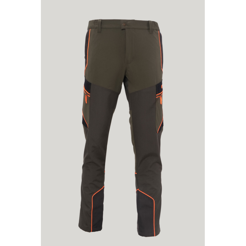 Pantaloni RS Hunting elasticizzati T-160 Fluo