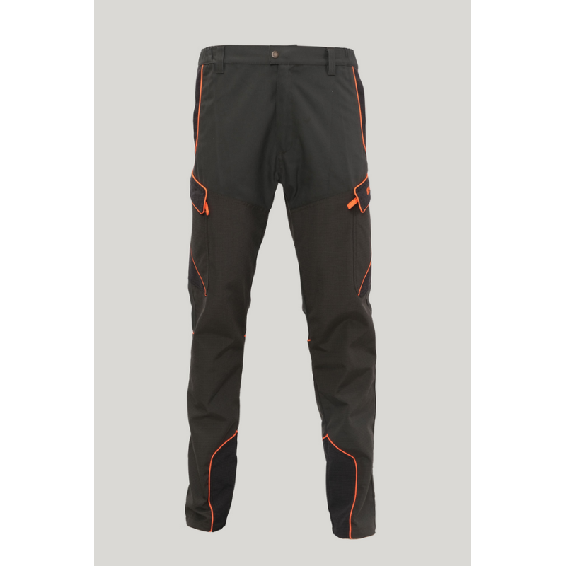 Pantaloni RS Hunting elasticizzati T-180 fluo