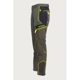 Pantaloni RS Hunting elasticizzati T-106 Giallo Pantaloni RS Hunting elasticizzati T-106 Giallo